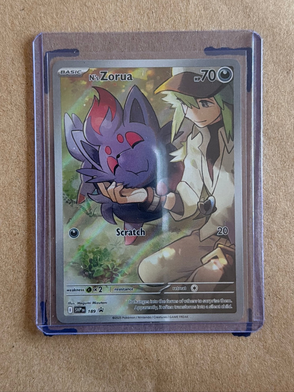 N's Zorua - Promo SV: Scarlet & Violet Promo Cards 189 NM