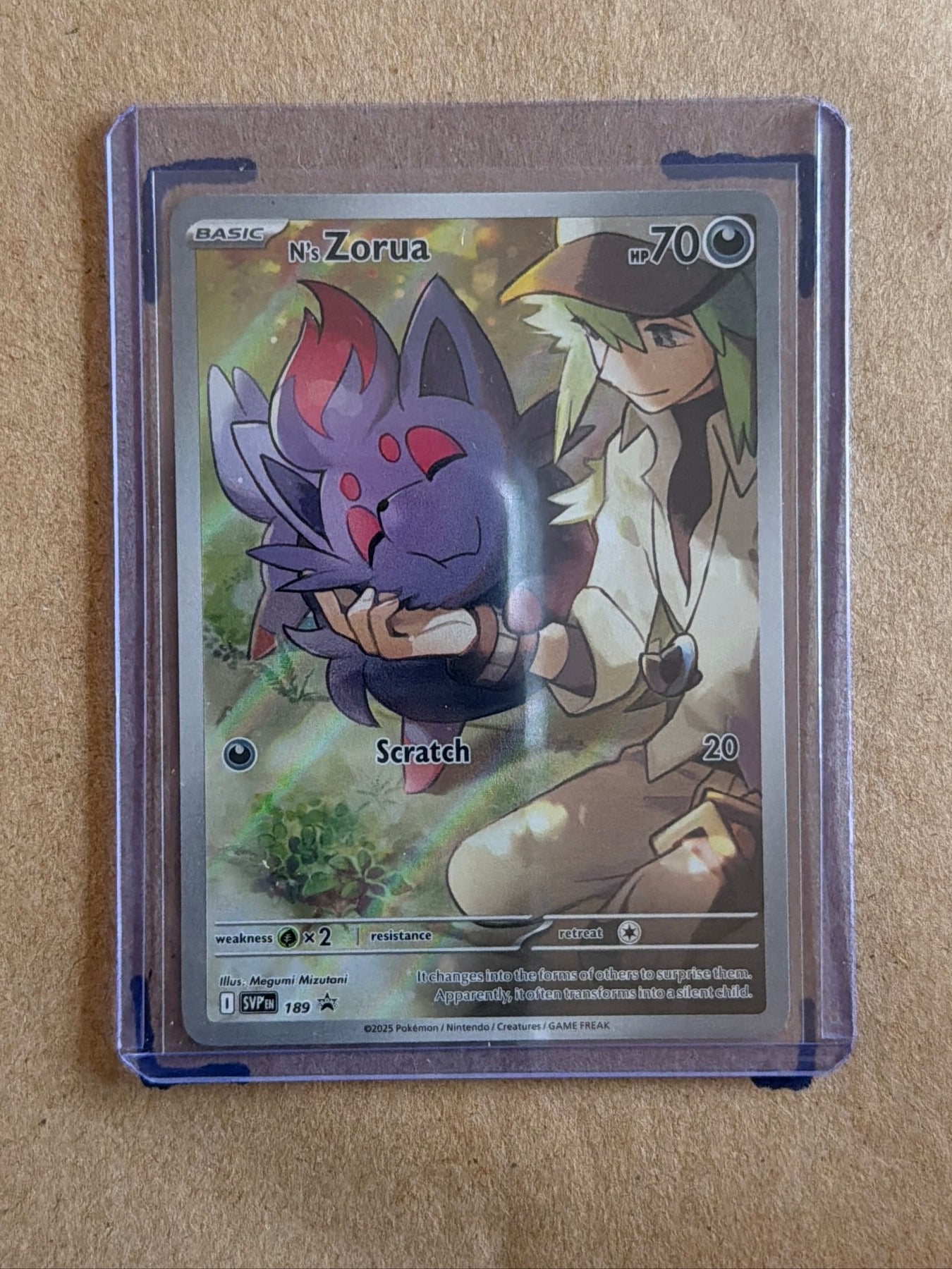 N's Zorua - Promo SV: Scarlet & Violet Promo Cards 189 NM