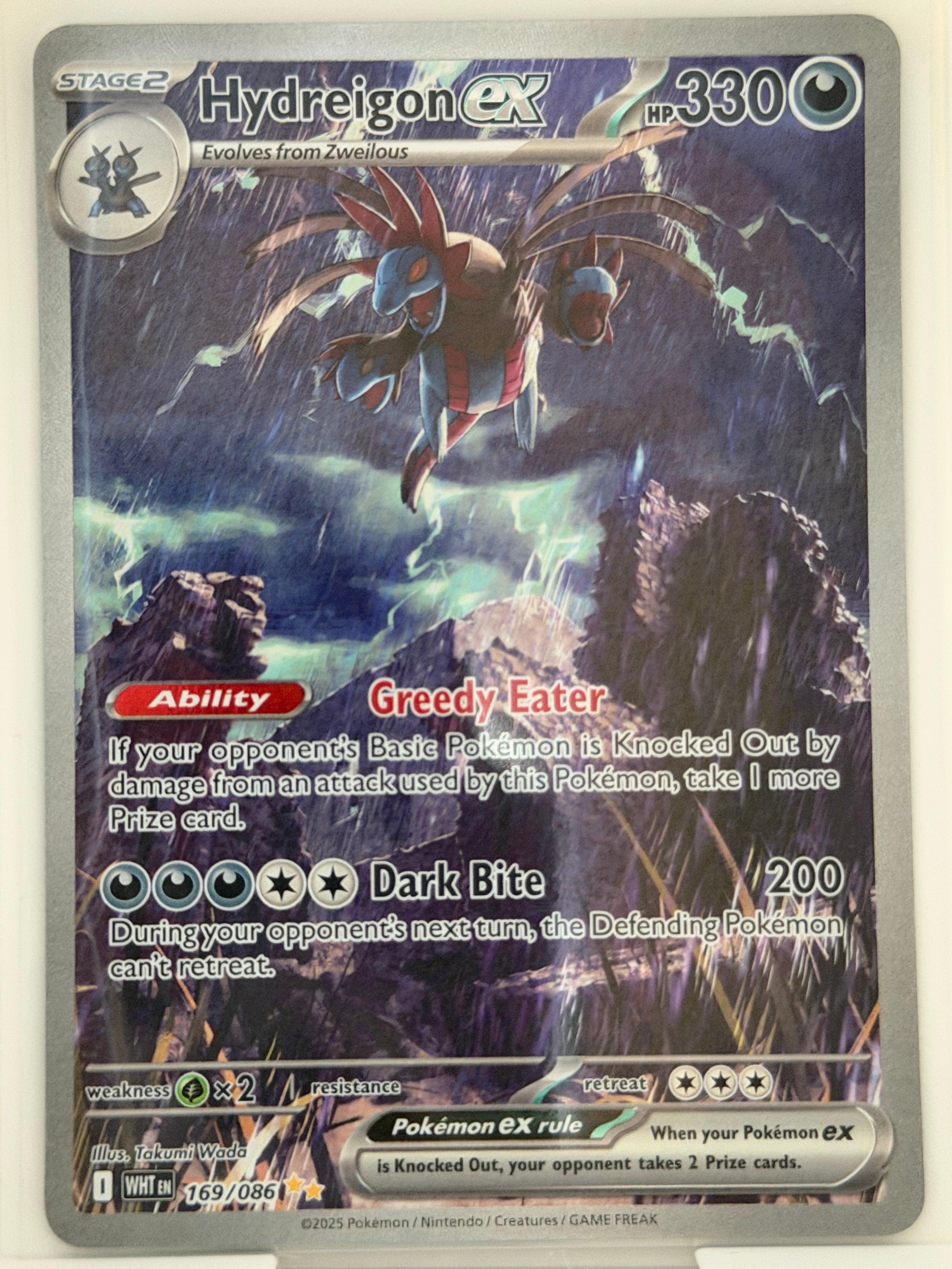 Hydreigon ex - Special Illustration Rare SV: White Flare 169/086 NM