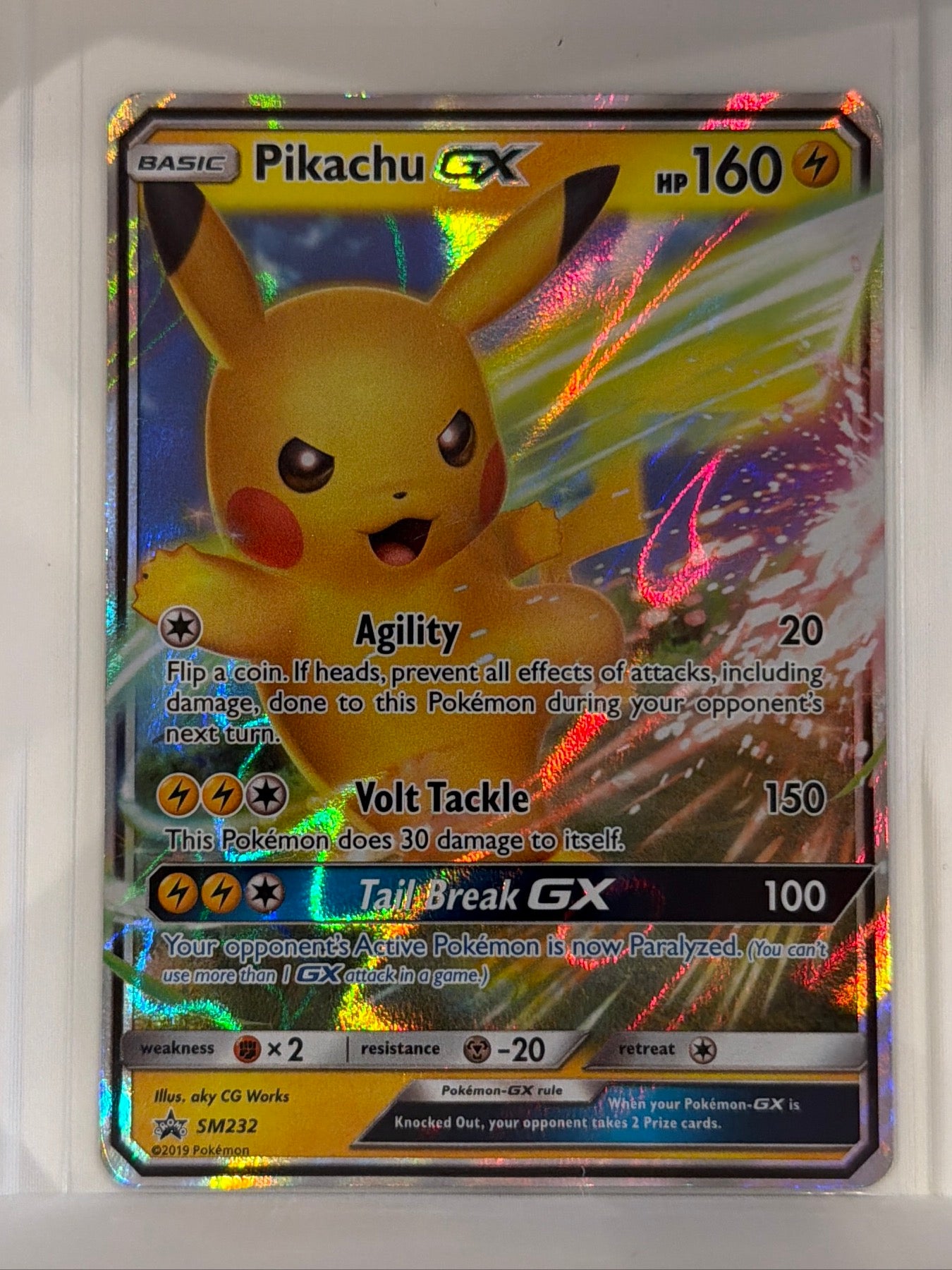 Pikachu GX - Promo SM Promos SM232 LP