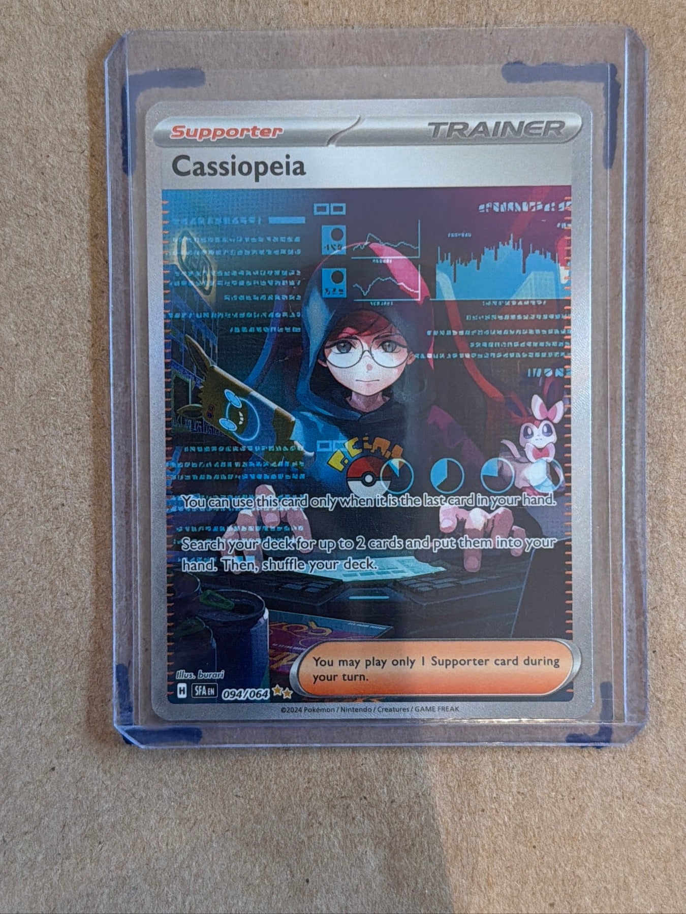 Cassiopeia - Special Illustration Rare SV: Shrouded Fable 094/064 NM