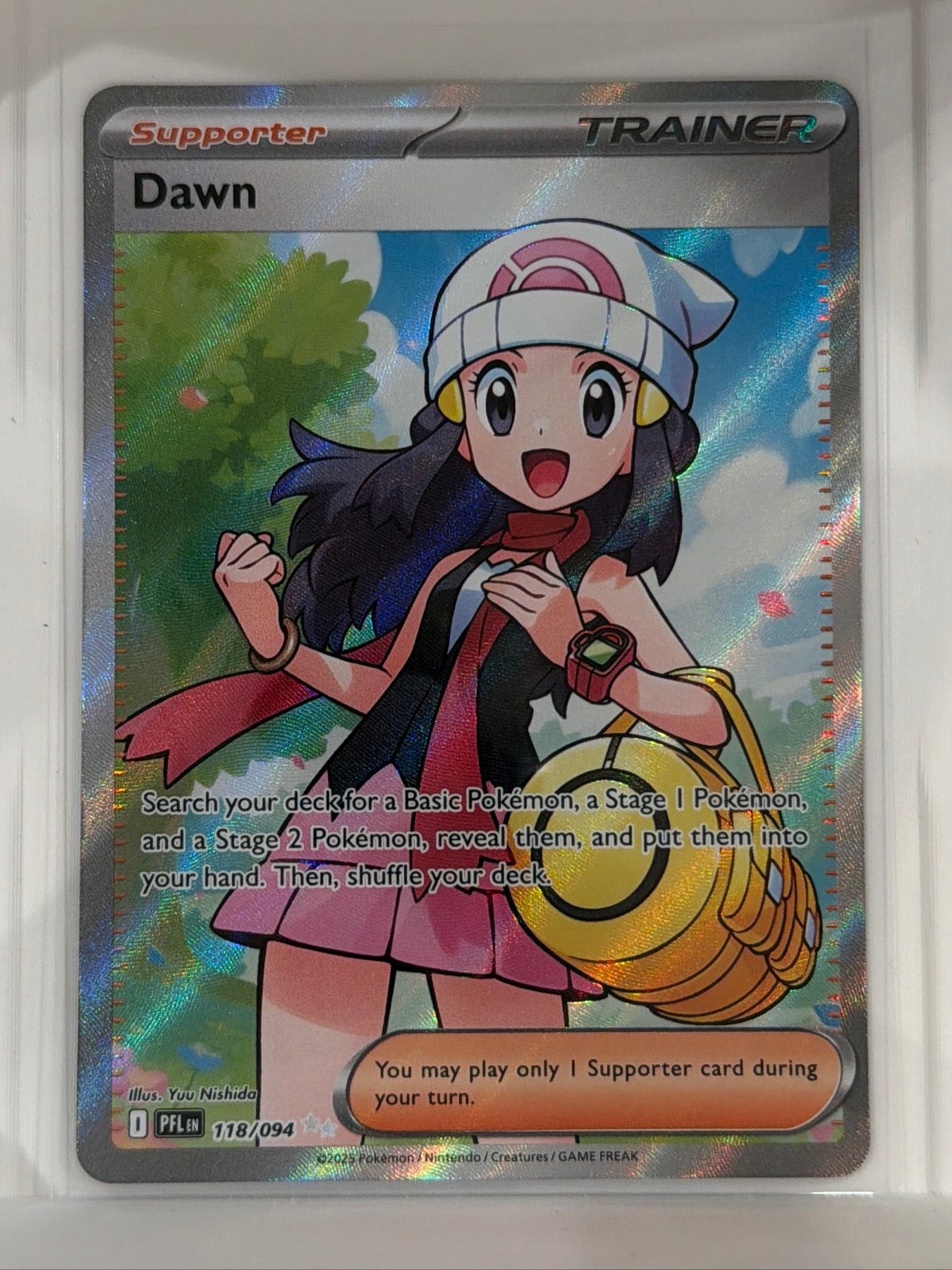 Dawn Ultra Rare ME02: Phantasmal Flames 118/094 NM