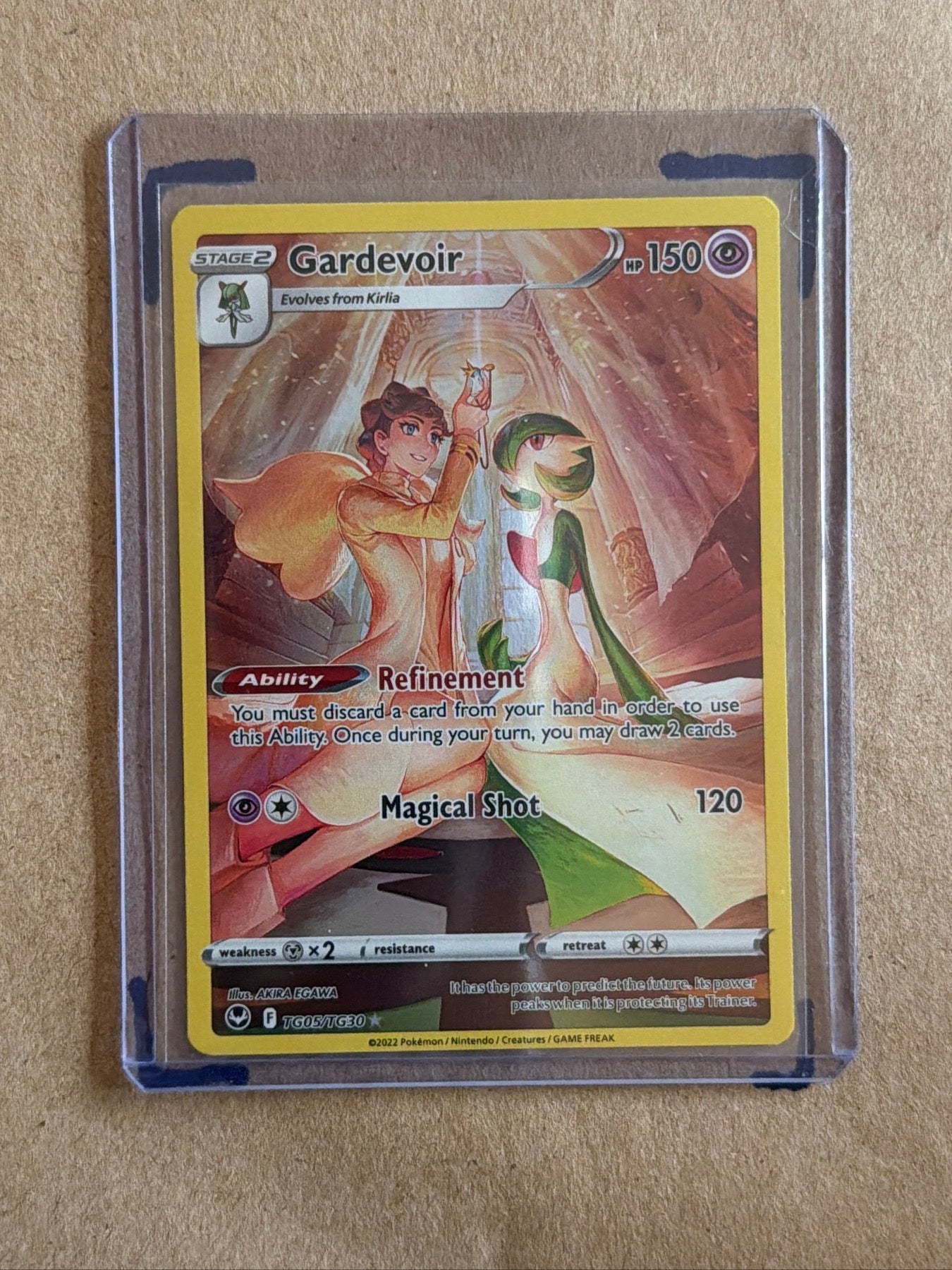 Gardevoir Ultra Rare SWSH12: Silver Tempest Trainer Gallery TG05/TG30 NM